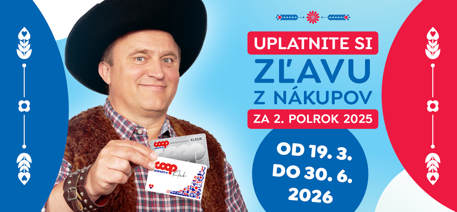 Uplatnite si zľavu za nákupy v 2. polroku 2025